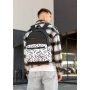 Мужской рюкзак Sambag Zard SM BLACK & WHITE