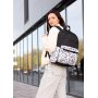 Жіночий рюкзак Sambag Zard SM Black & White