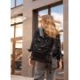 Женская сумка-рюкзак Sambag Shopper черный оксфорд