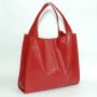 Сумка кожаная женская S120103-red красная