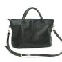 Сумка кожаная женская S230101-black черная