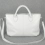 Сумка кожаная женская S230105-white белая