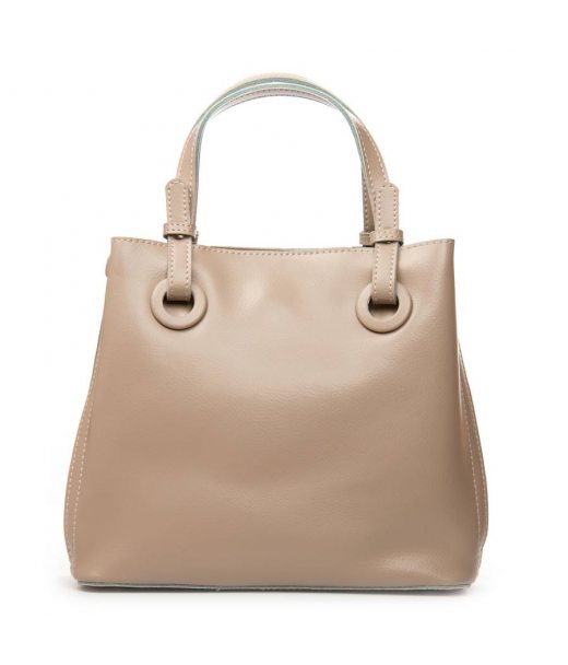 Сумка Шкіряна Жіноча Класична ALEX RAI 1546 light-beige