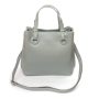 Сумка Шкіряна Жіноча Класична ALEX RAI 1546 light-grey