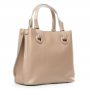Сумка Шкіряна Жіноча Класична ALEX RAI 1546 light-beige