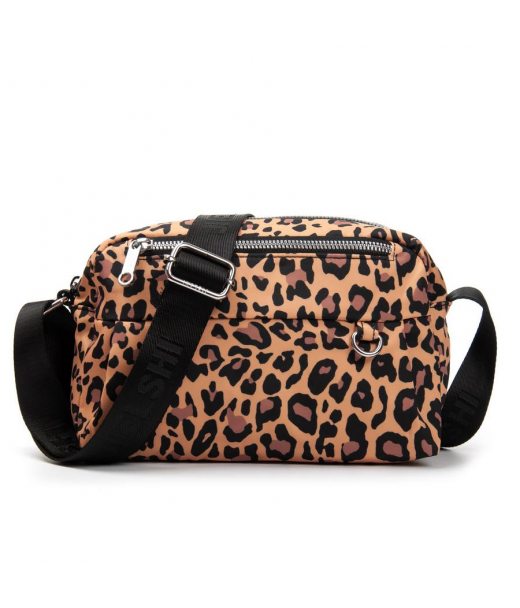 Сумка Жіноча Текстиль поліамід Jielshi SC332 leopard print