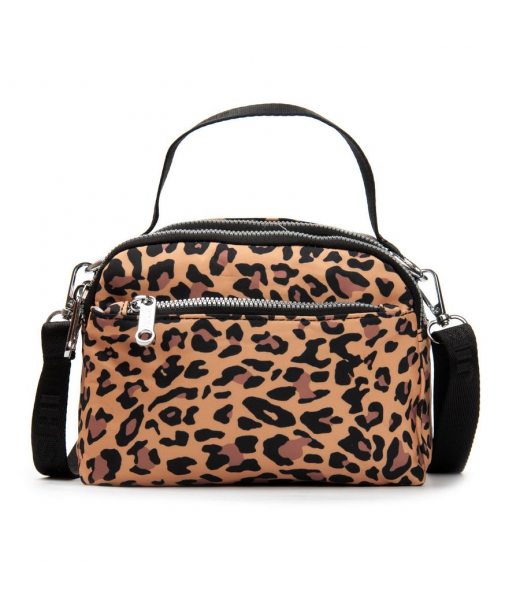 Сумка Жіноча Текстиль поліамід Jielshi F056 leopard print