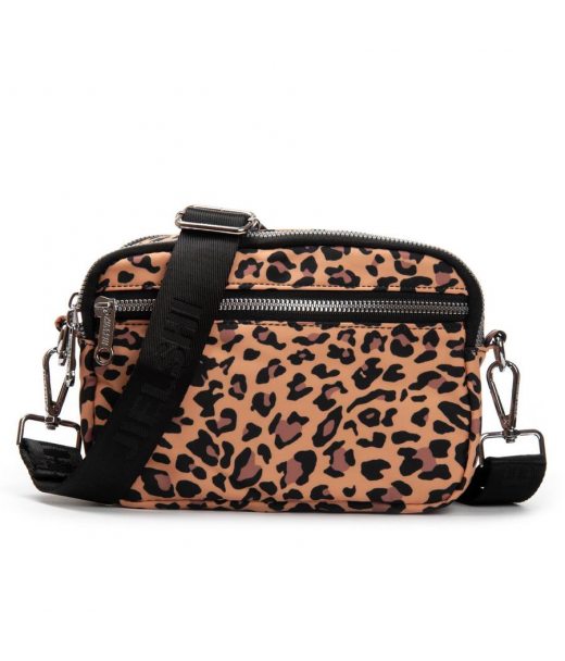 Сумка Жіноча Текстиль поліамід Jielshi C68 leopard print