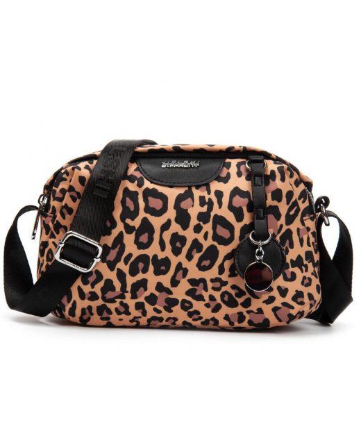 Сумка Жіноча Текстиль поліамід Jielshi 1158 leopard print