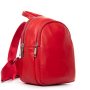 Сумка Шкіряна Жіноча Рюкзак ALEX RAI 2058-9 red