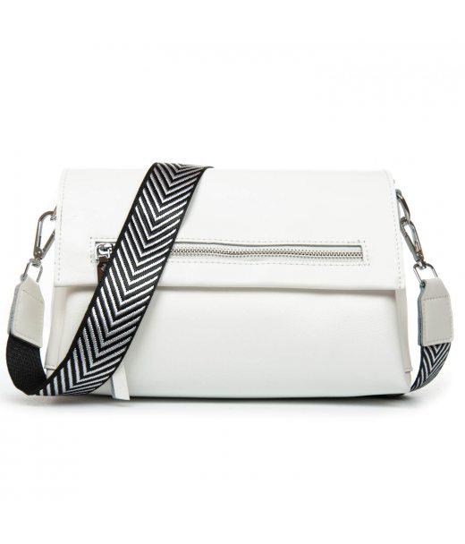 Сумка Шкіряна Жіноча Класична ALEX RAI 8159 white