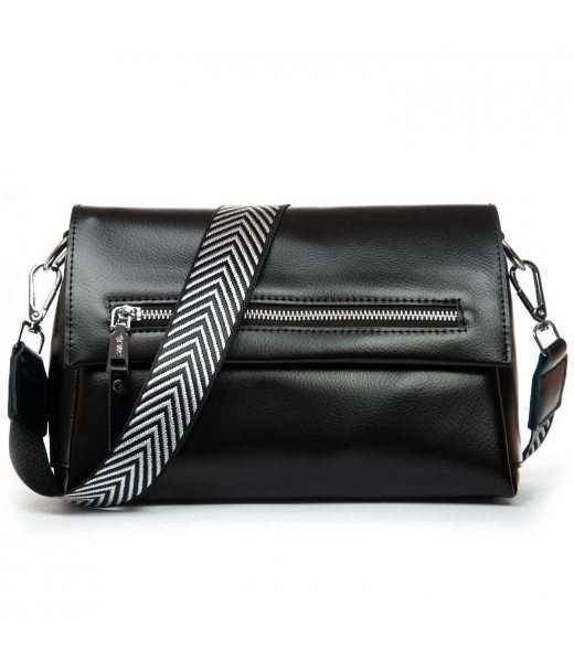 Сумка Шкіряна Жіноча Класична ALEX RAI 8159 black