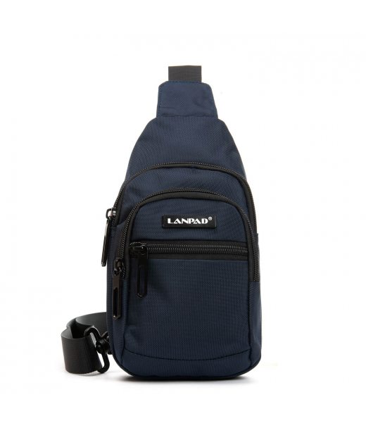 Сумка Мужская На Плечо нейлон Lanpad 65365 blue