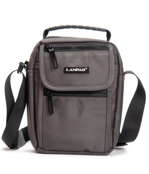 Сумка Мужская Планшет нейлон Lanpad 20826 grey