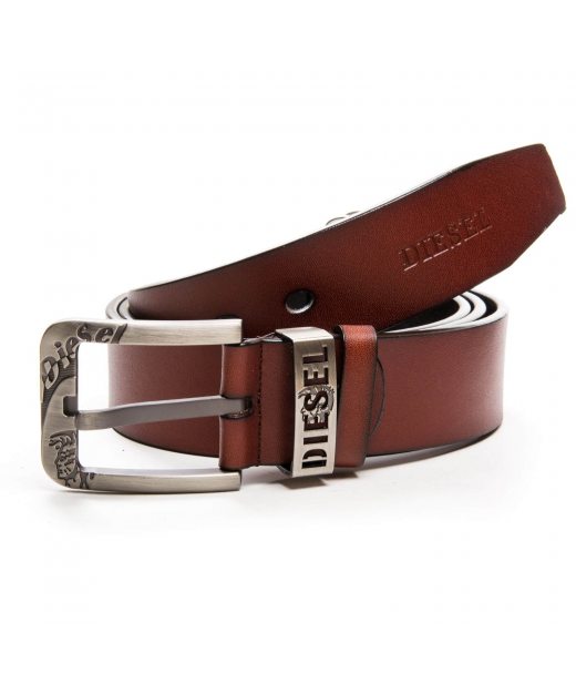Ремінь шкіряний чоловічий DS-3723 light-brown