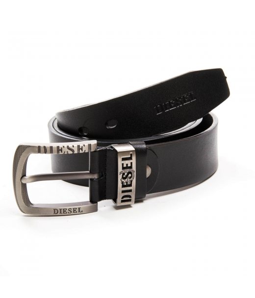 Ремінь шкіряний чоловічий DS-3724 black