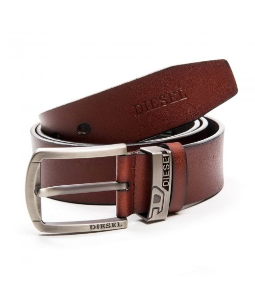 Ремінь шкіряний чоловічий DS-3725 light-brown