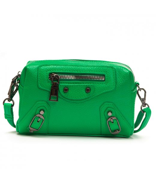 Сумка Шкіряна Жіноча Клатч ALEX RAI 60072 l.green