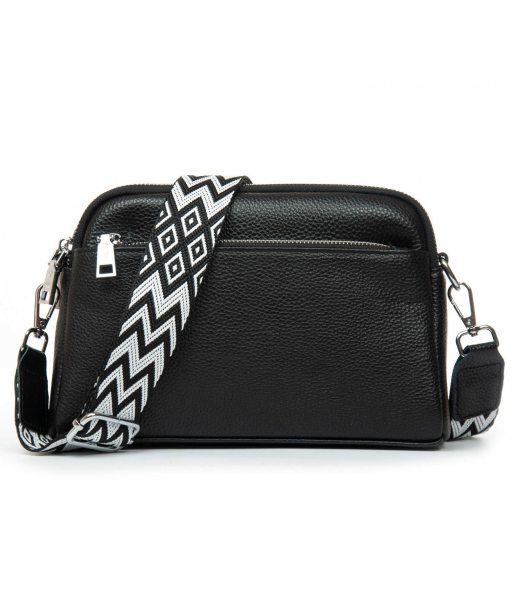 Сумка Шкіряна Жіноча Класична ALEX RAI 8960 black