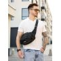 Сумка через плечо бананка Sambag Flex Pro черная