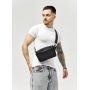 Чоловіча сумка бананка Sambag Harvi чорна