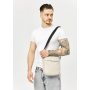 Сумка через плечо мессенджер Sambag Makros серая