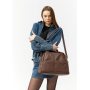 Женская спортивная сумка Sambag Vogue BQS шоколадная