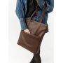Женская сумка-шопер Sambag Shopper шоколадная