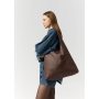 Женская сумка Sambag HOBO M шоколадная