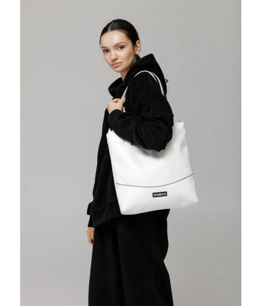 Сумка Sambag Shoper NOVA біла