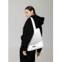 Сумка Sambag Shoper NOVA біла з принтом "Dots"