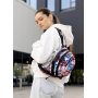 Сумка через плечо женская бананка Sambag Flex Pro принт "Flowers""