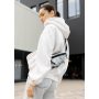 Женская сумка на пояс бананка Sambag Urban SKHm принт "Leaves"