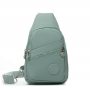 Сумка Женская Текстиль бананка полиамид Jielshi 0879 b.blue