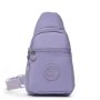 Сумка Женская Текстиль бананка полиамид Jielshi AK-011 l.purple
