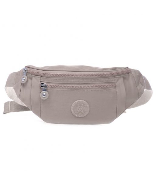 Сумка Женская Текстиль на пояс полиамид Jielshi C25 beige