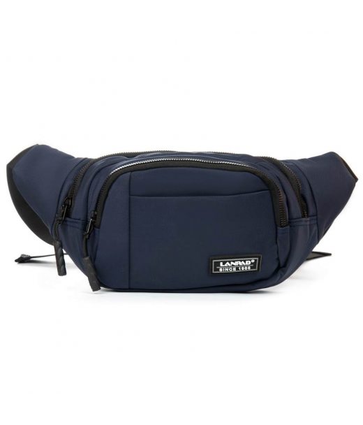 Сумка Мужская На пояс нейлон Lanpad 8803 blue