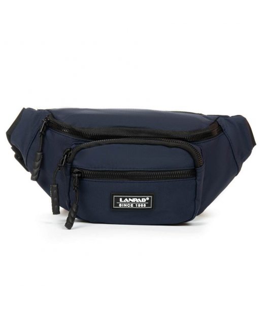 Сумка Мужская На пояс нейлон Lanpad 83043 blue