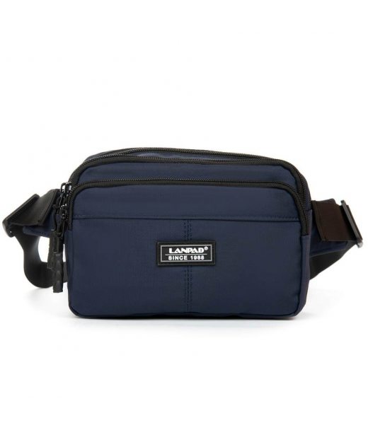 Сумка Мужская На пояс нейлон Lanpad A63749 blue