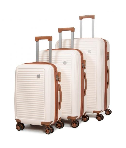 Дорожня Валіза 31 ABS-пластик FASHION A12 white