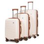 Дорожная Чемодан 31 ABS-пластик FASHION A12 white