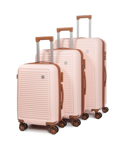 Дорожная Чемодан 31 ABS-пластик FASHION A12 pink