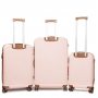 Дорожная Чемодан 31 ABS-пластик FASHION A12 pink