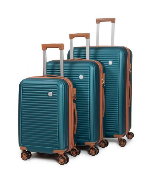 Дорожная Чемодан 31 ABS-пластик FASHION A12 green