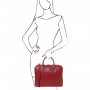 Экслюзивный портфель для ноутбука из сафьяновой кожи Prato Tuscany TL142453