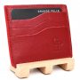 Кардхолдер CardCase, червоний Grande Pelle 305660