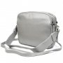 Шкіряна жіноча сумка Virginia Conti Italy - VC02807grey сірий