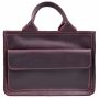 Сумка портфель шкіряна для документів ноутбука LIMARY lim-380RW бордо