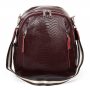 Сумка Женская Рюкзак кожа ALEX RAI 8907-9 wine red
