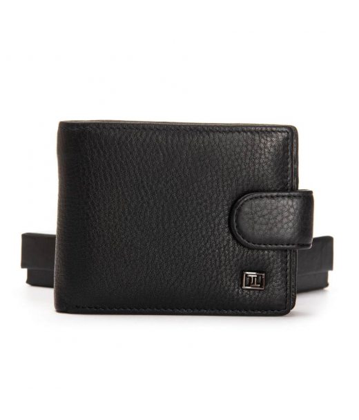 Кошелек BE Мужской кожа BRETTON 163-ND16A black
